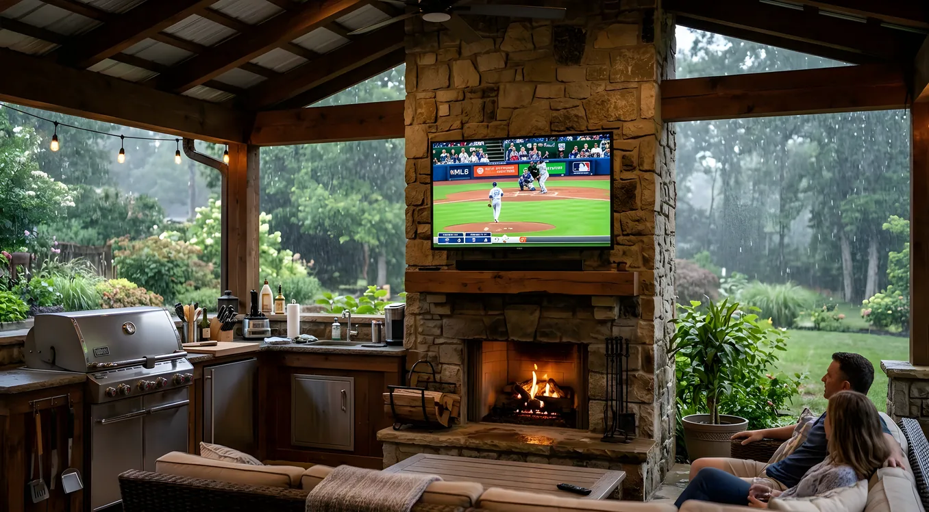 Outdoor TVs: SunBriteTV, Samsung Terrace, and Alternatives