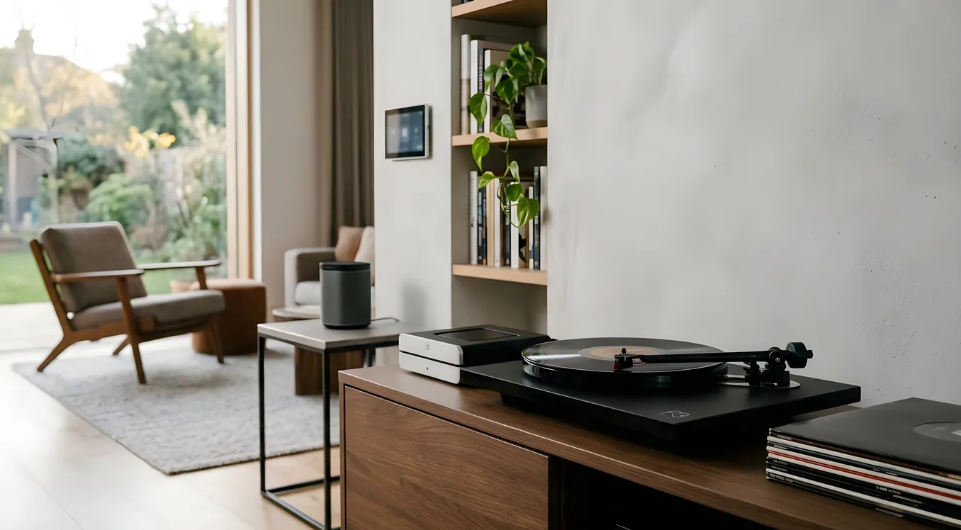 Vinyl and Turntable Integration with Whole-House Audio