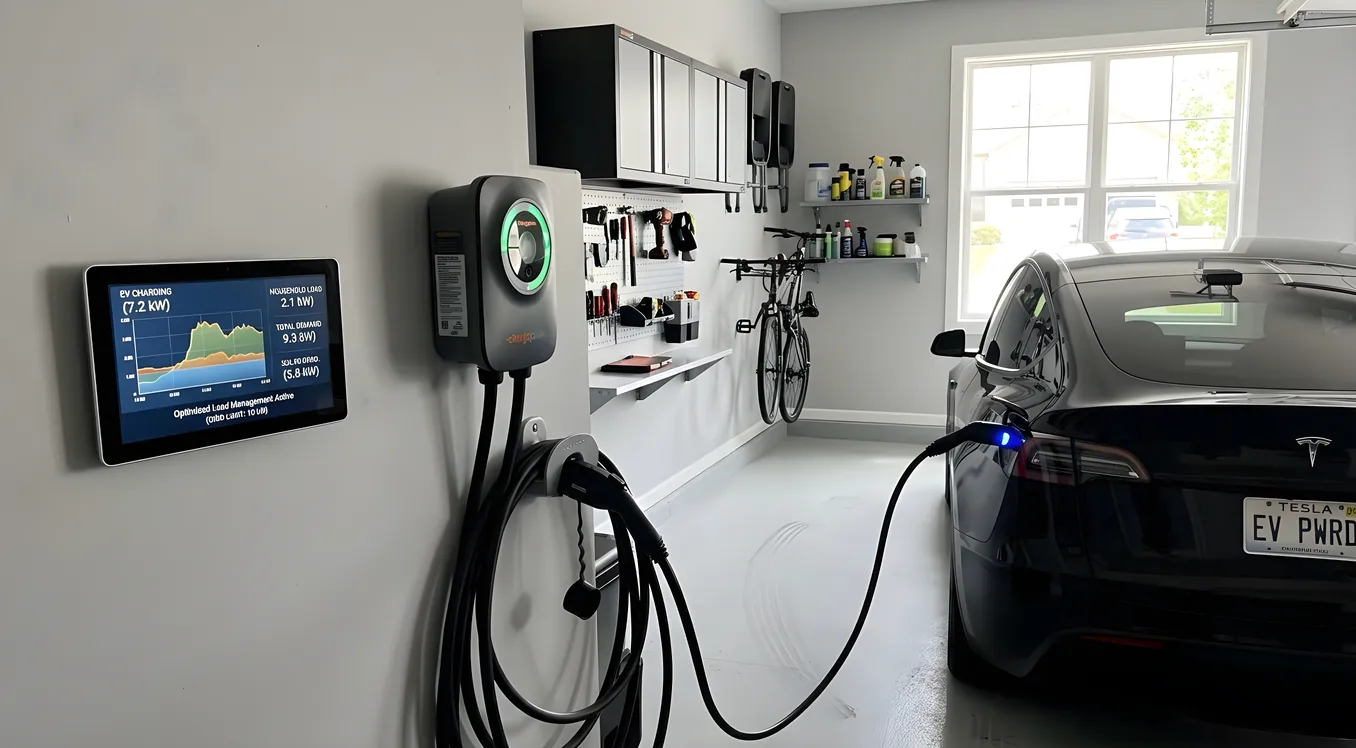 EV Charger Smart Home Integration: Load Management and Scheduling