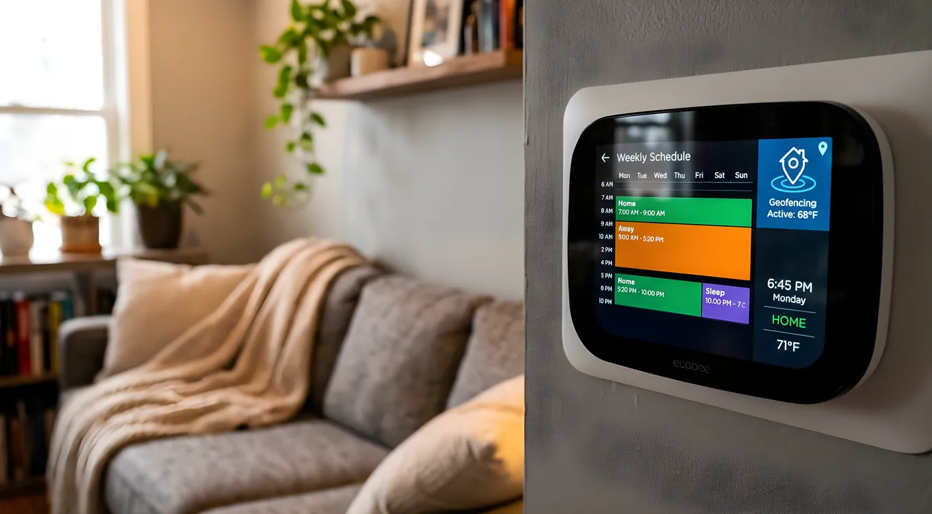 Smart HVAC Scheduling: Geofencing, Occupancy, and Time-Based Control