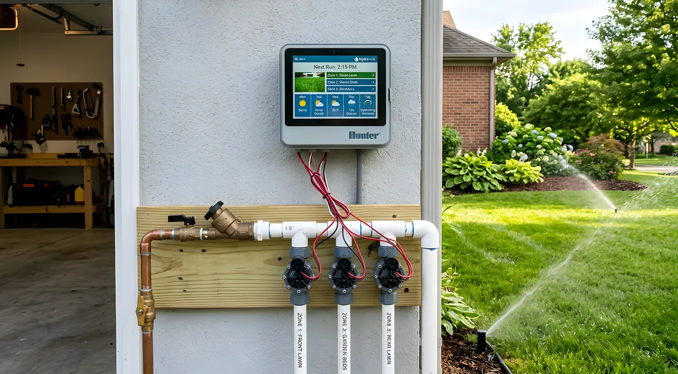 Smart Irrigation: Weather-Based Watering and Valve Control