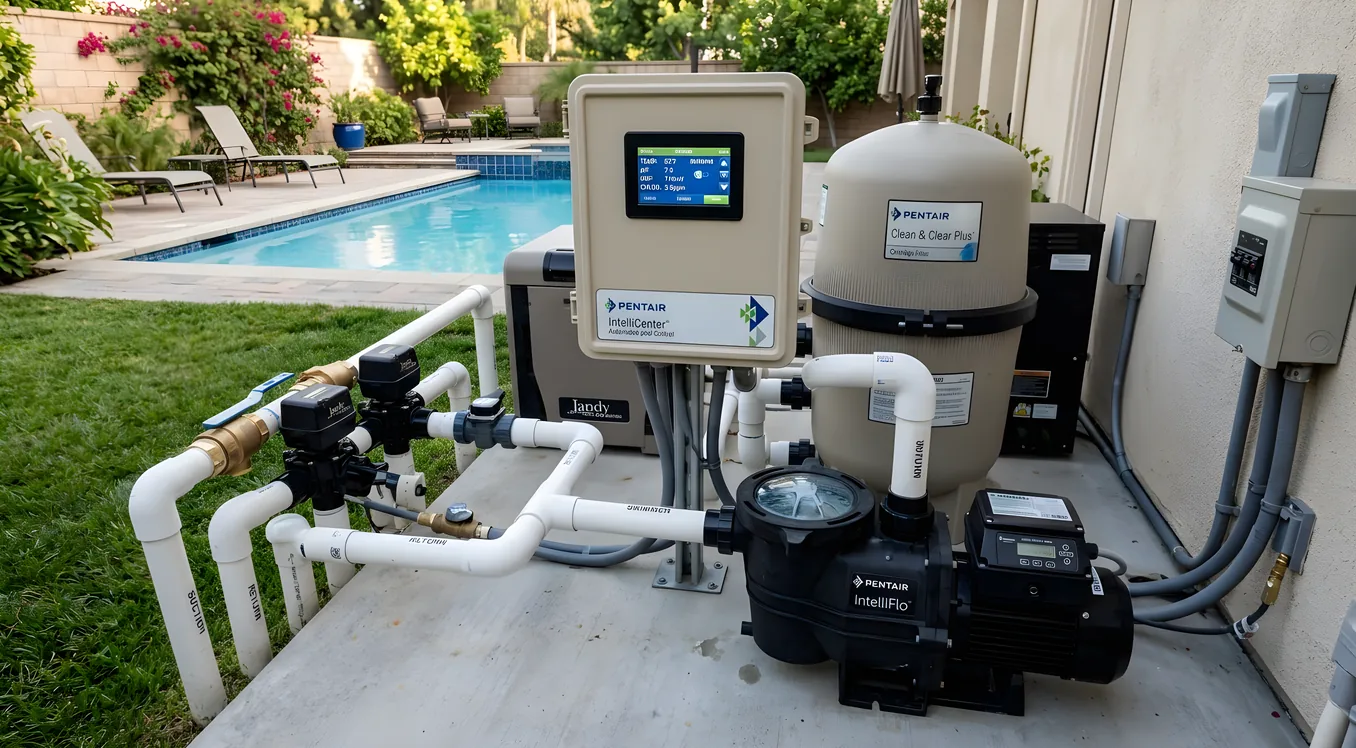 Pool and Spa Automation: Temperature, Chemistry, and Control