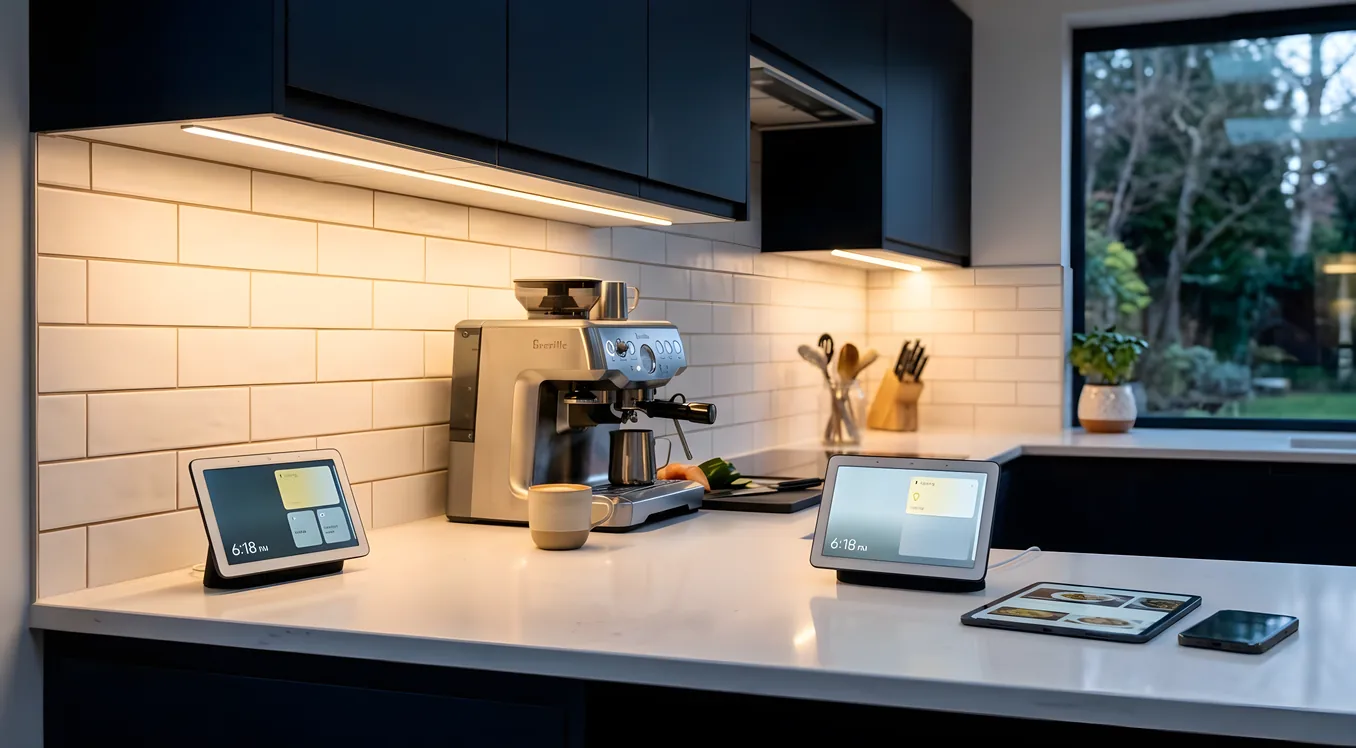 Smart Under-Cabinet Lighting: Kitchen and Workspace Automation