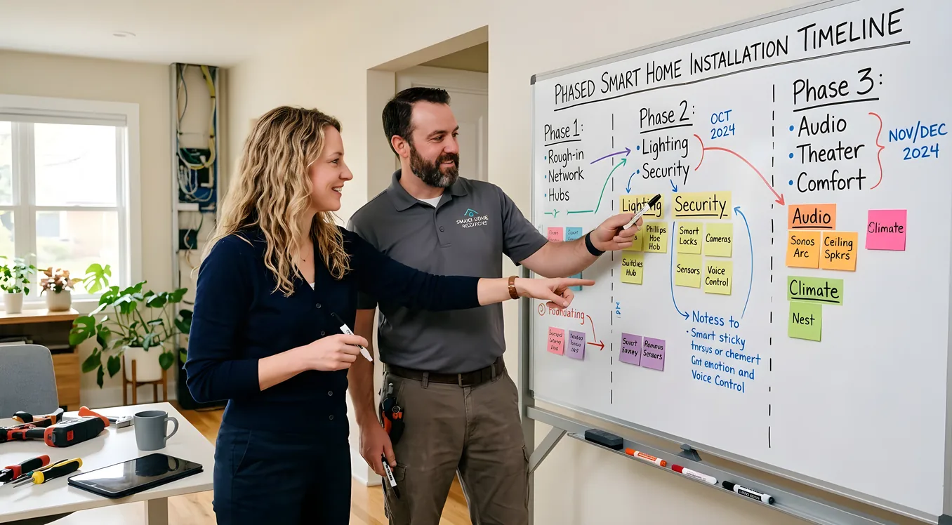 Phased Smart Home Installation: Start Small, Scale Smart
