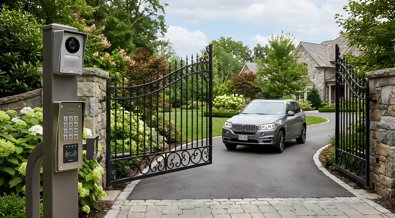 Residential Access Control: Gate, Garage, and Entry Systems