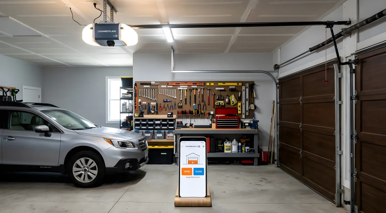 Smart Garage Door Openers: Automation and Security